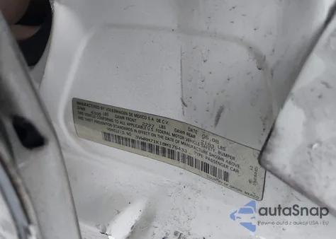 2008 Volkswagen Jetta Se/Sel z USA, uszkodzony, nr VIN 3VWRM71K18M175433